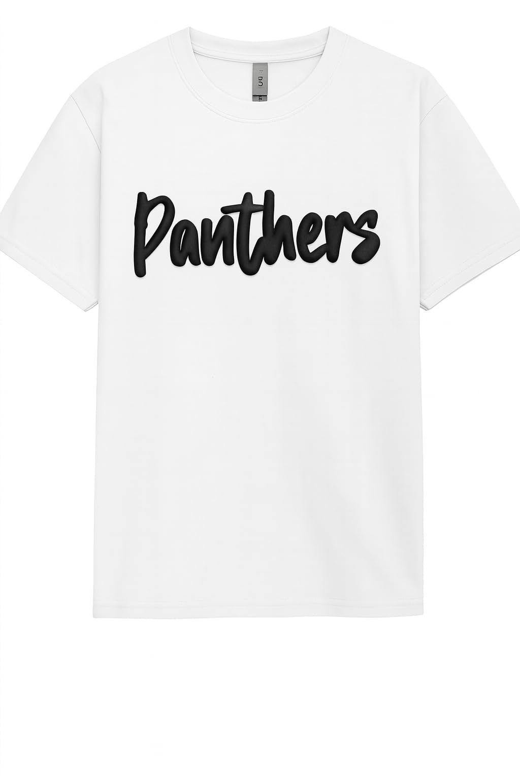Custom Puff Print T-Shirt, 3D Embossed Spirit Shirt, Personalized Team Shirt, Trendy Puff Tee for College, School, Girls Trip