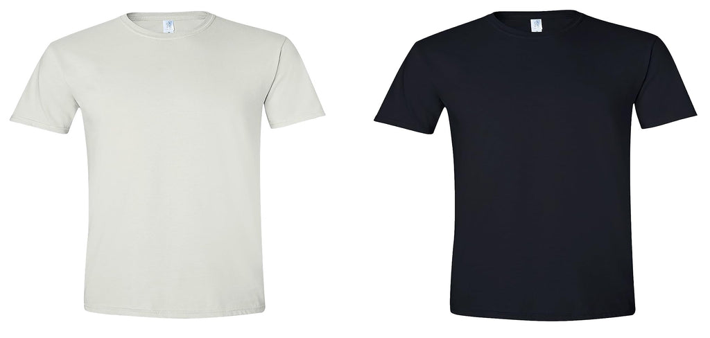 Men's Unisex Heavy Cotton GLDN 5000 Series Blank T-Shirt Multipack