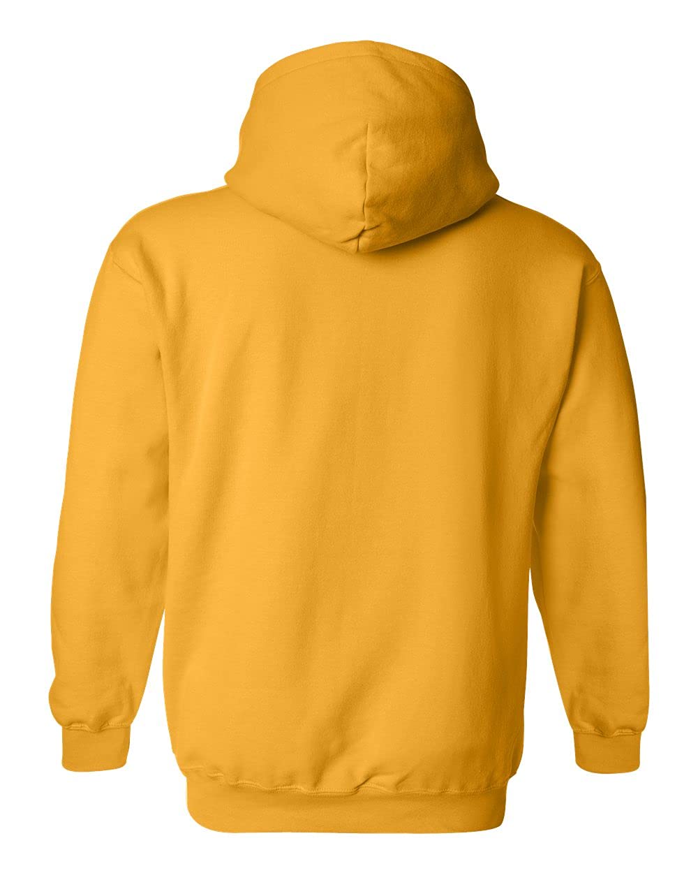 Gildan Men's Heavy Fleece Hooded Sweatshirt G185 Small(Gold)