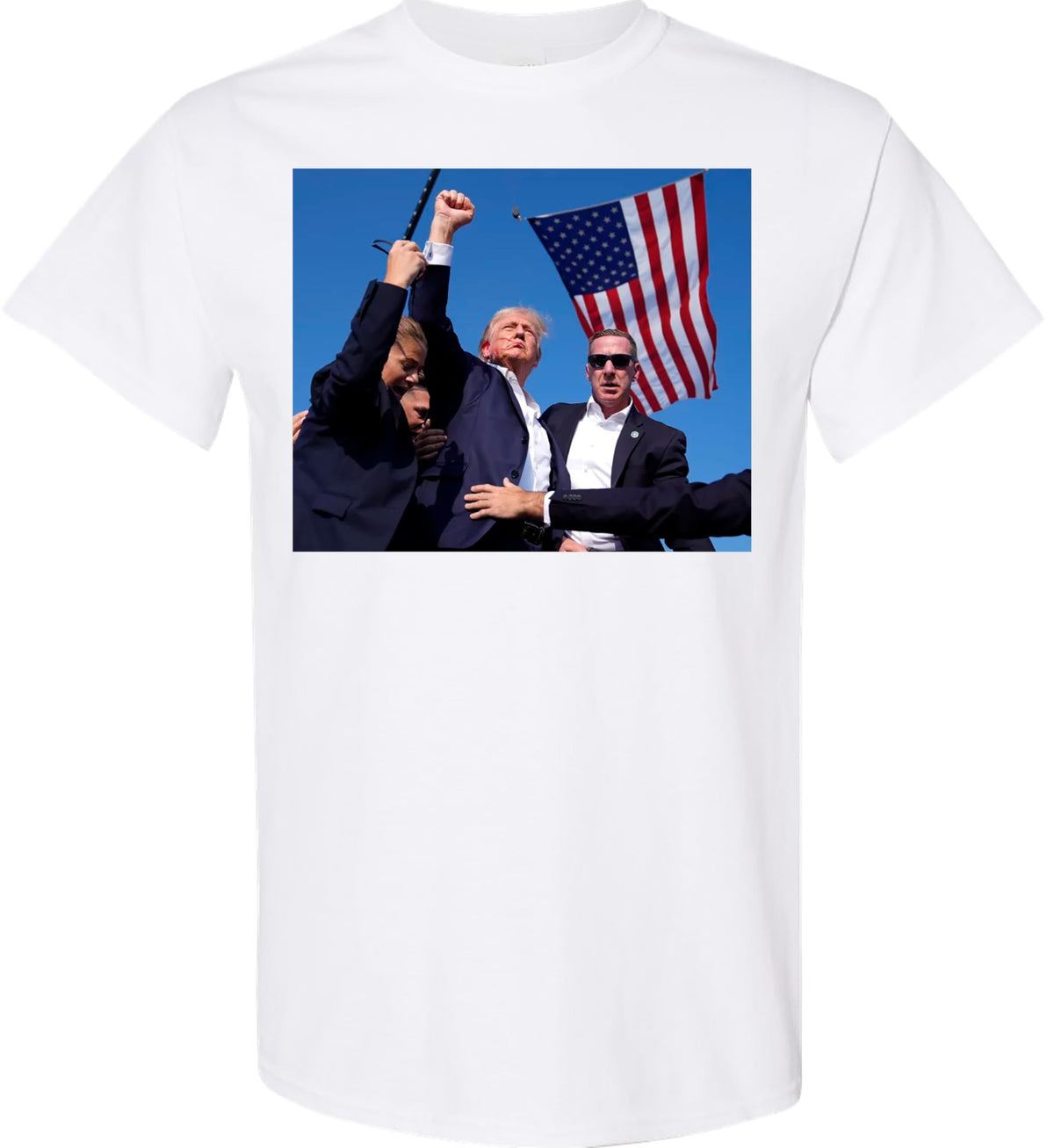 Trump T-Shirt Trump Shot Shirt Trump Shooting tee Shirt Trump 2024