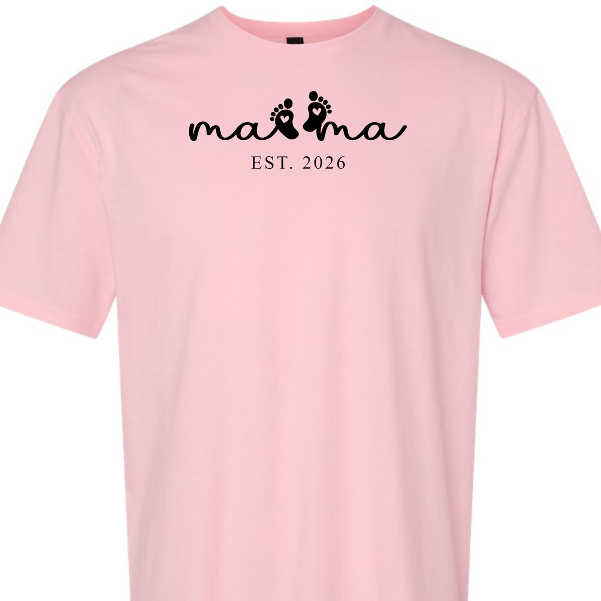 Mama Graphic Tee for Women, Cute Minimalist Mom Shirt, for New Mom