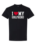 I Love My Girlfriend T-Shirt, I Love My Boy Friend Shirt, Valentine's Day Gift