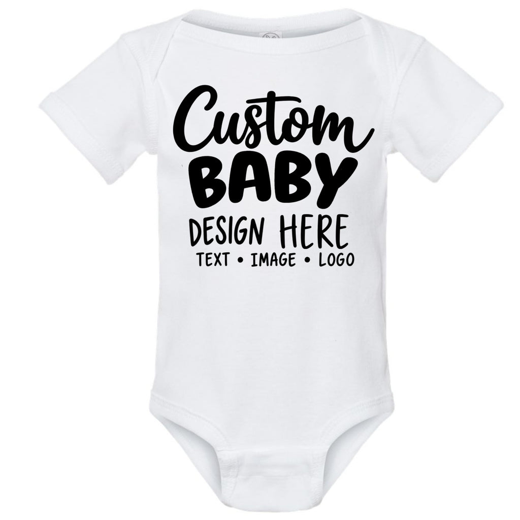 World and Space Custom Personalized Baby Bodysuit for Boys & Girls