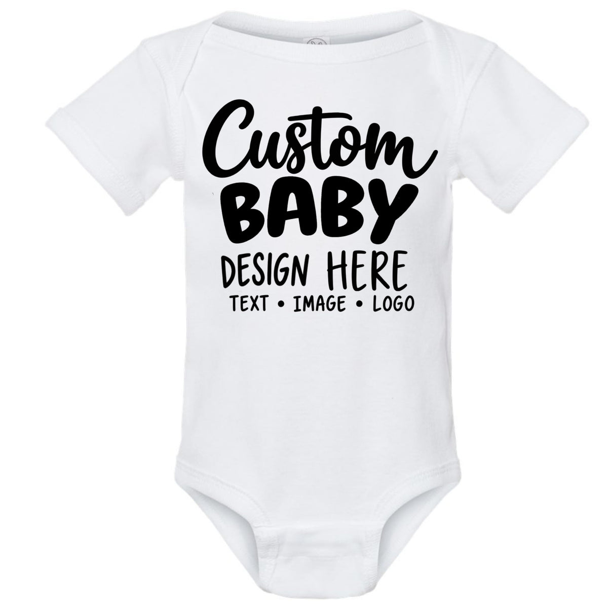 World and Space Custom Personalized Baby Bodysuit for Boys & Girls