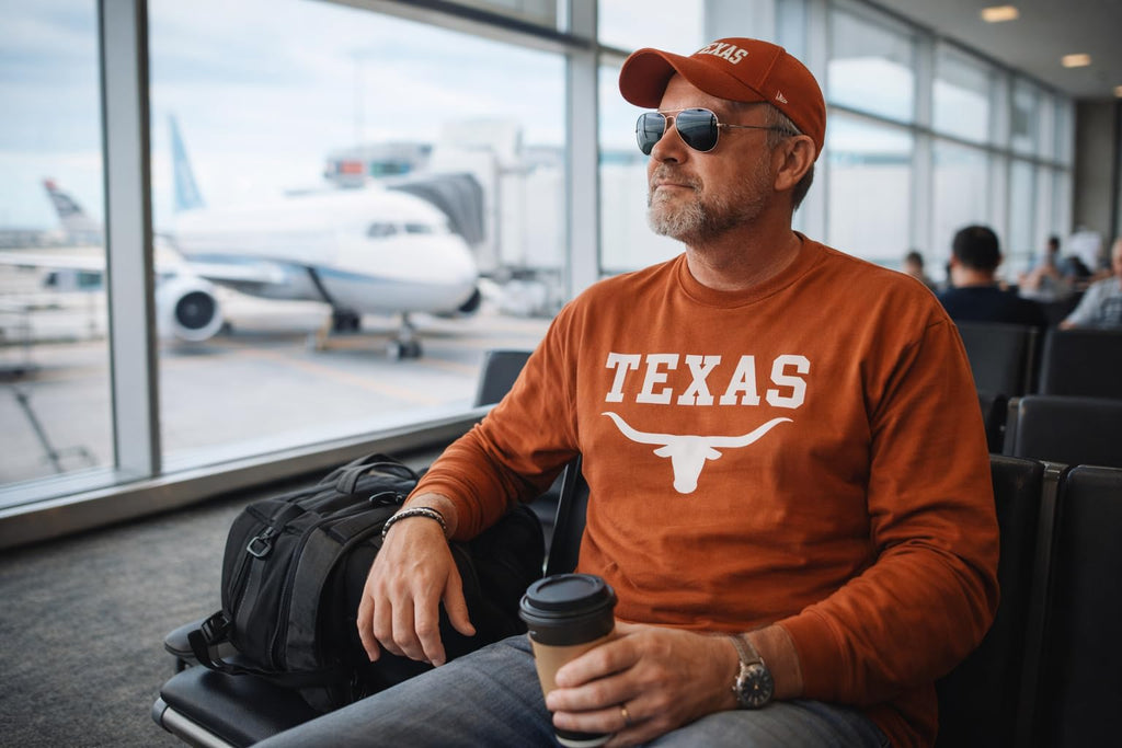 World and Space Texas T-Shirt, Texas State Longhorn Shirt Graphic Tee