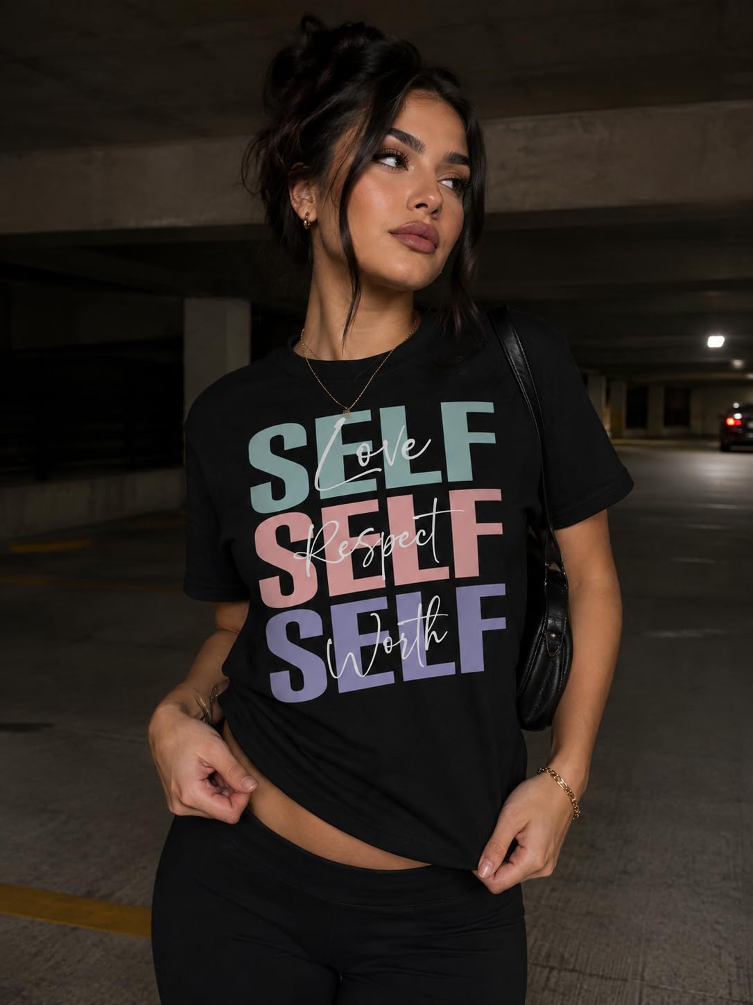 Women's Graphic T-Shirt Casual Short Sleeve Inspirational Tee