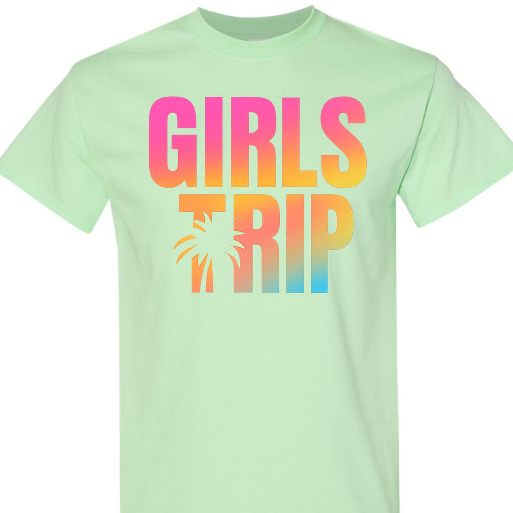 Girls Trip Shirts for Women, Matching Vacation T-Shirts, Beach Trip Outfit, Travel Shirts