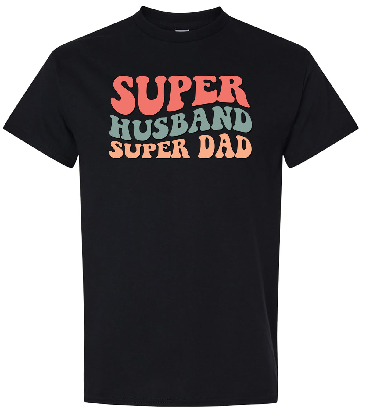 Super Dad Super Husband T-Shirt, Men's Funny