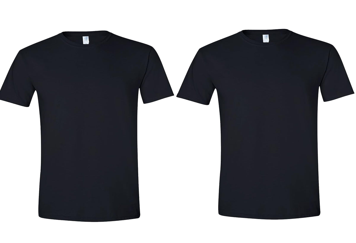 Men's Unisex Heavy Cotton GLDN 5000 Series Blank T-Shirt Multipack