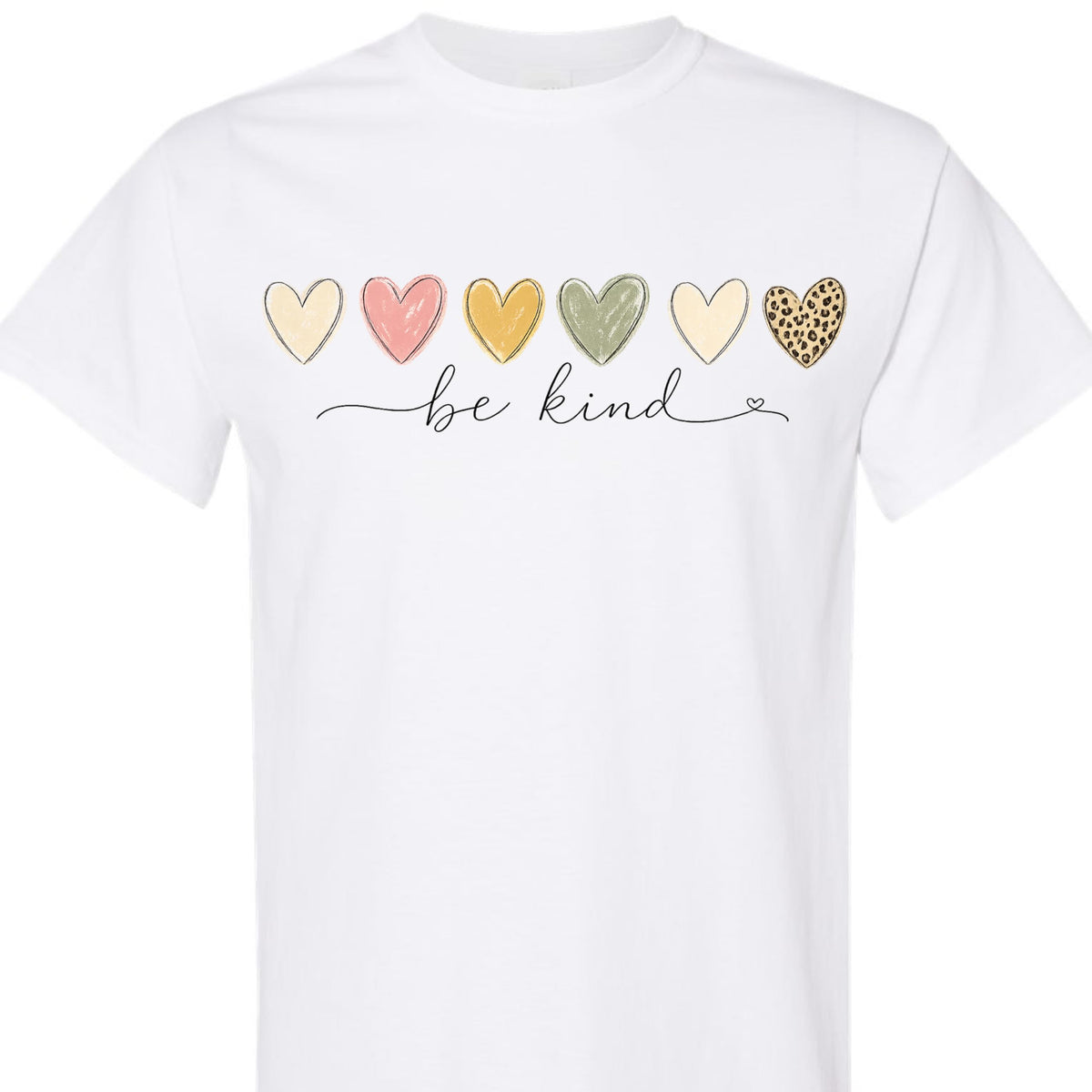 Be Kind Shirt for Women, Cute Heart Graphic Tee, Inspirational Kindness, Aesthetic Vintage Style, Casual for Teens