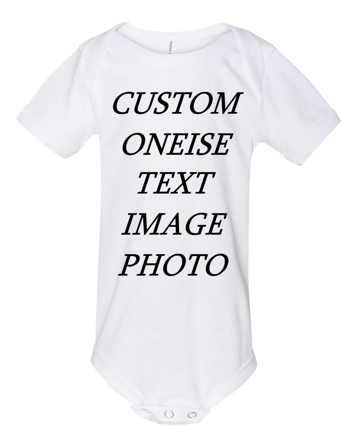 World and Space Custom Baby Badysuit Oneise Add Your Text Image Photo For Girl Boys Baby Badysuit
