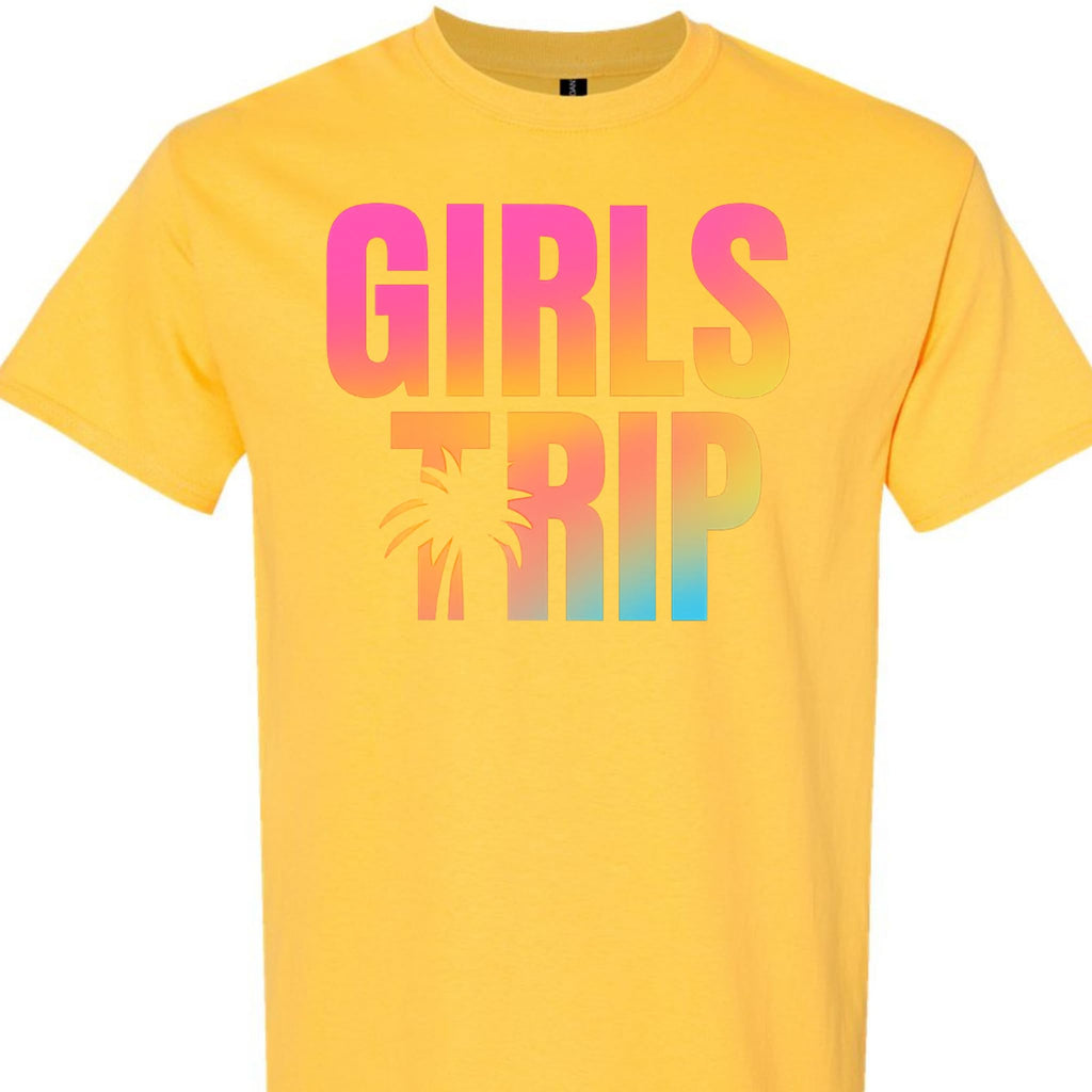 Girls Trip Shirts for Women, Matching Vacation T-Shirts, Beach Trip Outfit, Travel Shirts