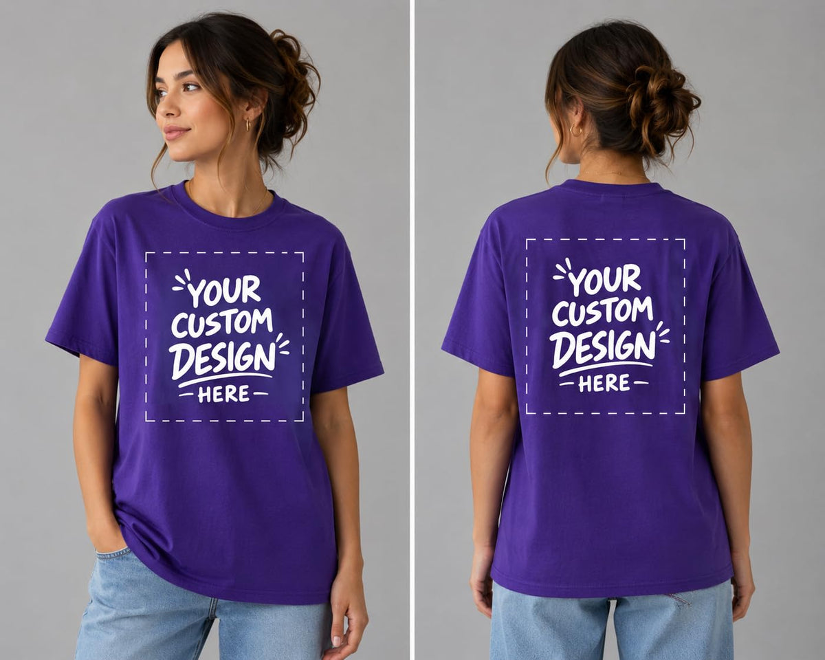 World and Space Custom Logo Shirt Personalized Graphic Tee