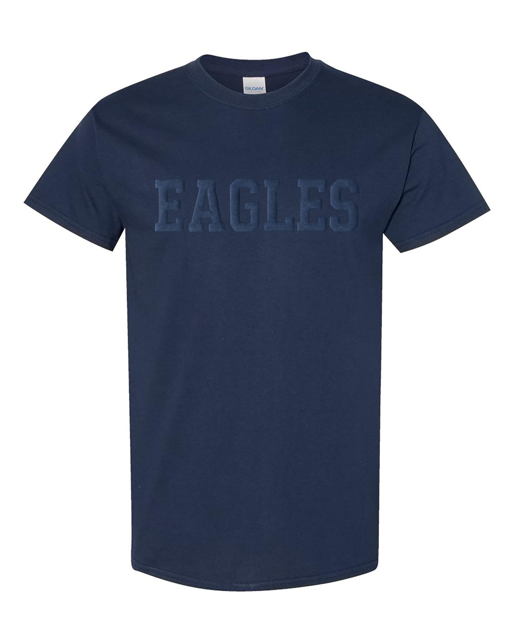 Custom Puff Print T-Shirt, 3D Embossed Spirit Shirt, Personalized Team Shirt, Trendy Puff Tee for College, School, Girls Trip