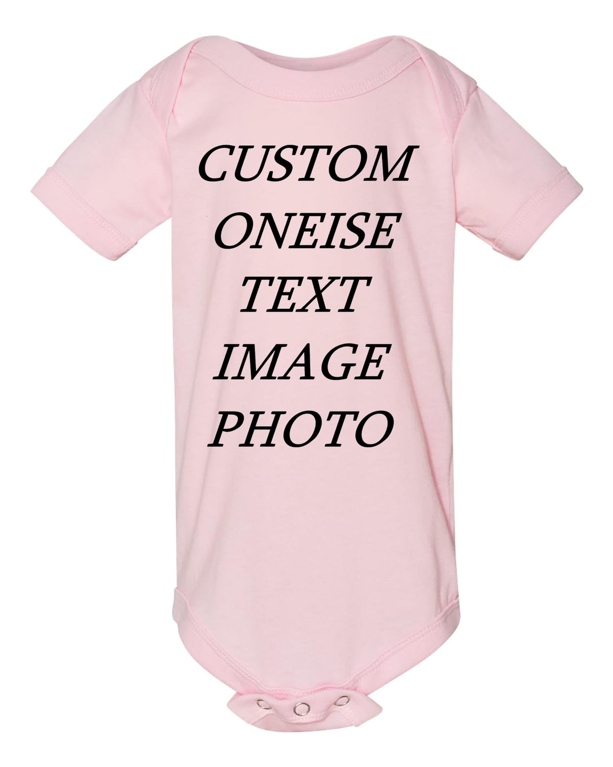 World and Space Custom Baby Badysuit Oneise Add Your Text Image Photo For Girl Boys Baby Badysuit