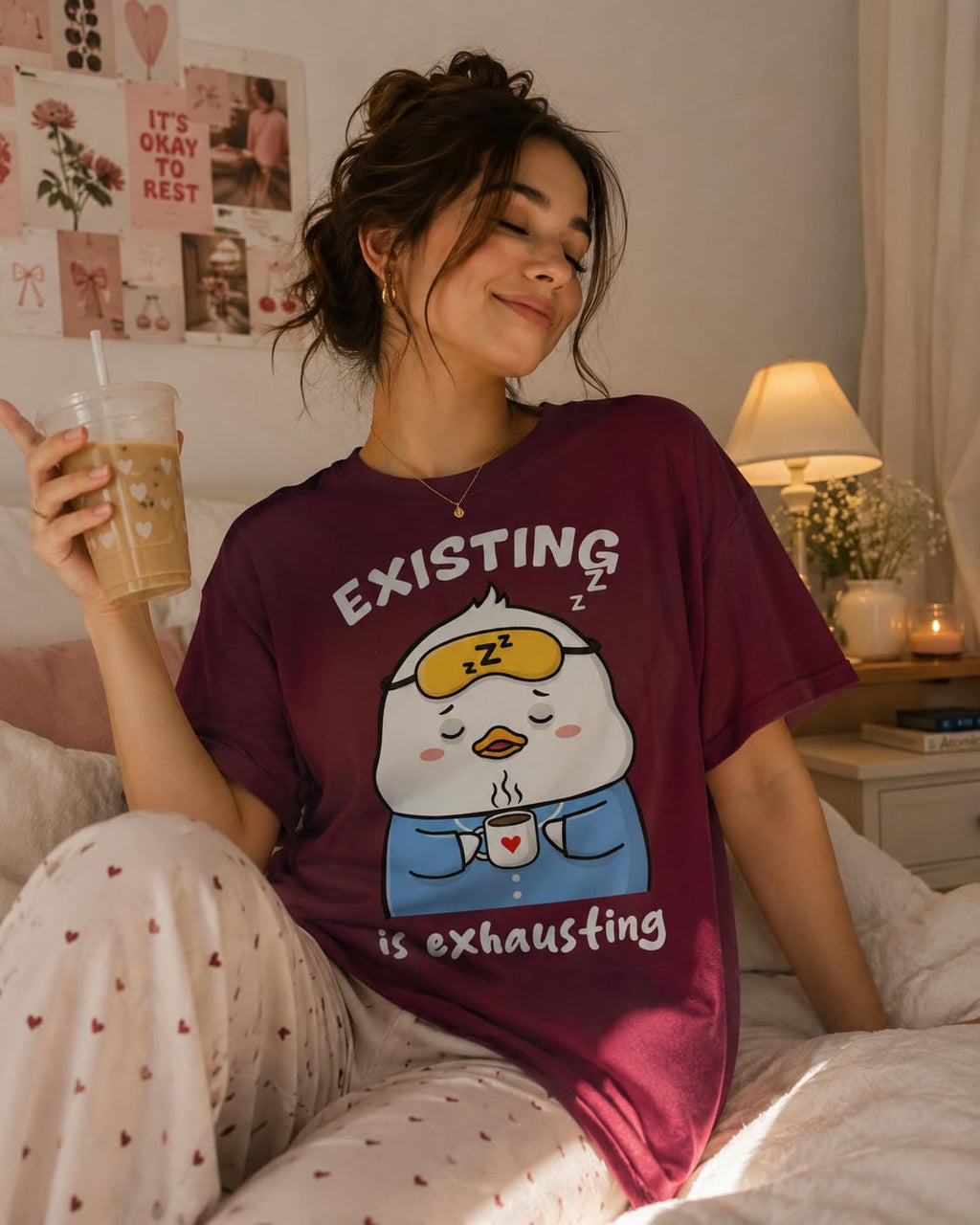 Funny Graphic T-Shirt with Cute Cartoon for Women and Men, Japanese