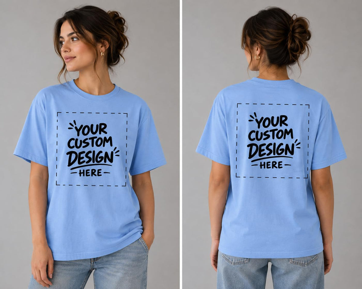 World and Space Custom Logo Shirt Personalized Graphic Tee