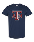 Classic University Heritage Logo Cotton Tee, Short Sleeve, Unisex