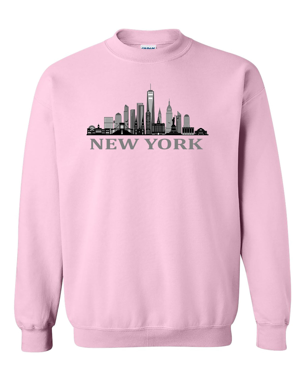 World and Space - New York Sweatshirt NYC Fleece Sweatshirt Graphic Sweatshirt Women Men Unisex
