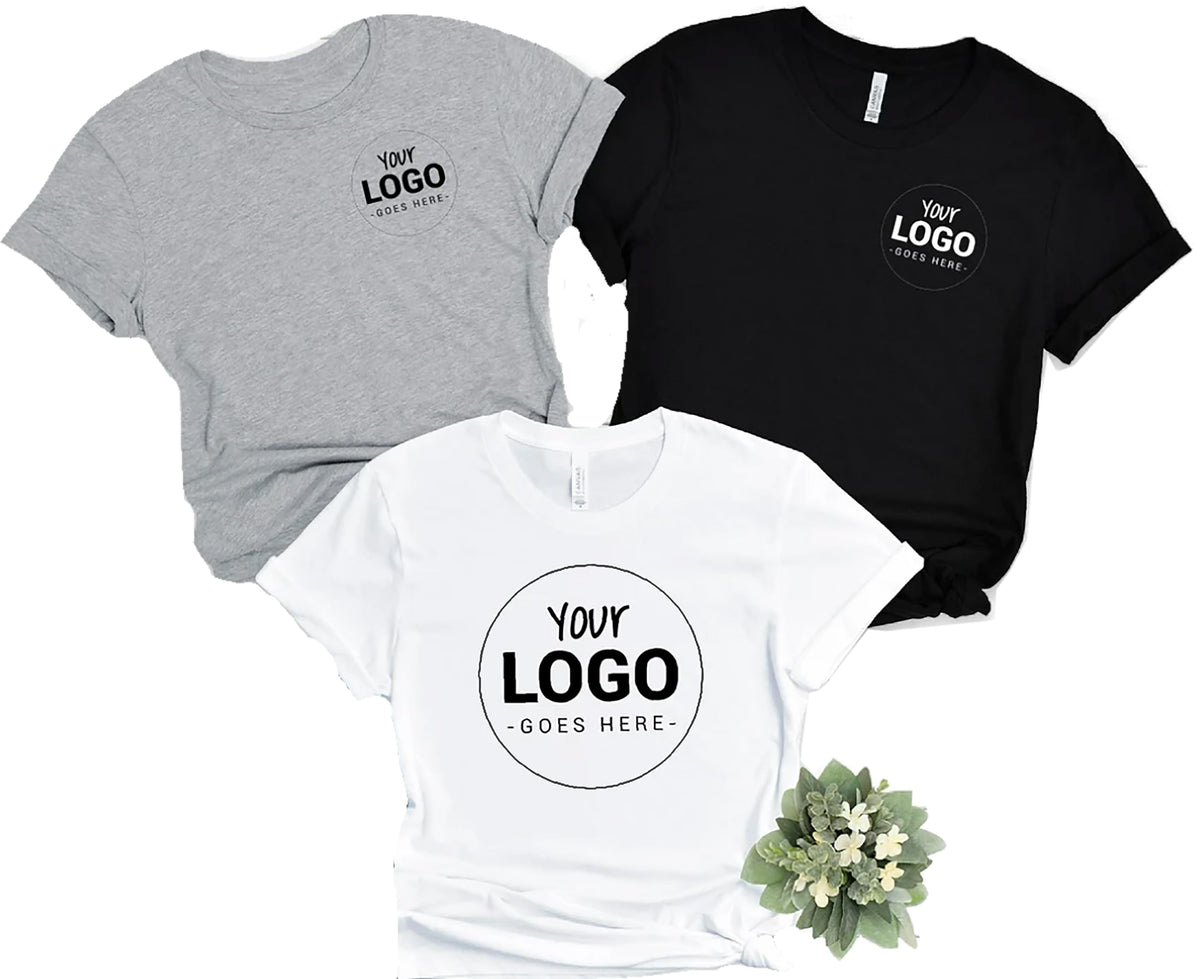 Business Logo Shirt, Custom Logo Shirt, Custom T-Shirt, Your Logo Here Shirt, Brand Logo Shirt, Custom Team T-Shirt, Company 