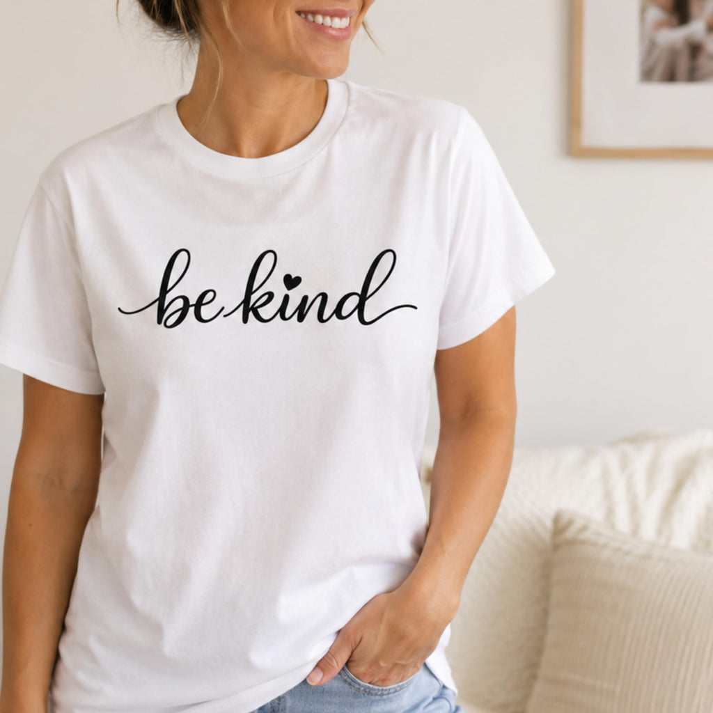 Be Kind Shirt for Women and Men, Inspirational Graphic Tee, Positive Quote, Aesthetic Kindness, Mental Health Awareness