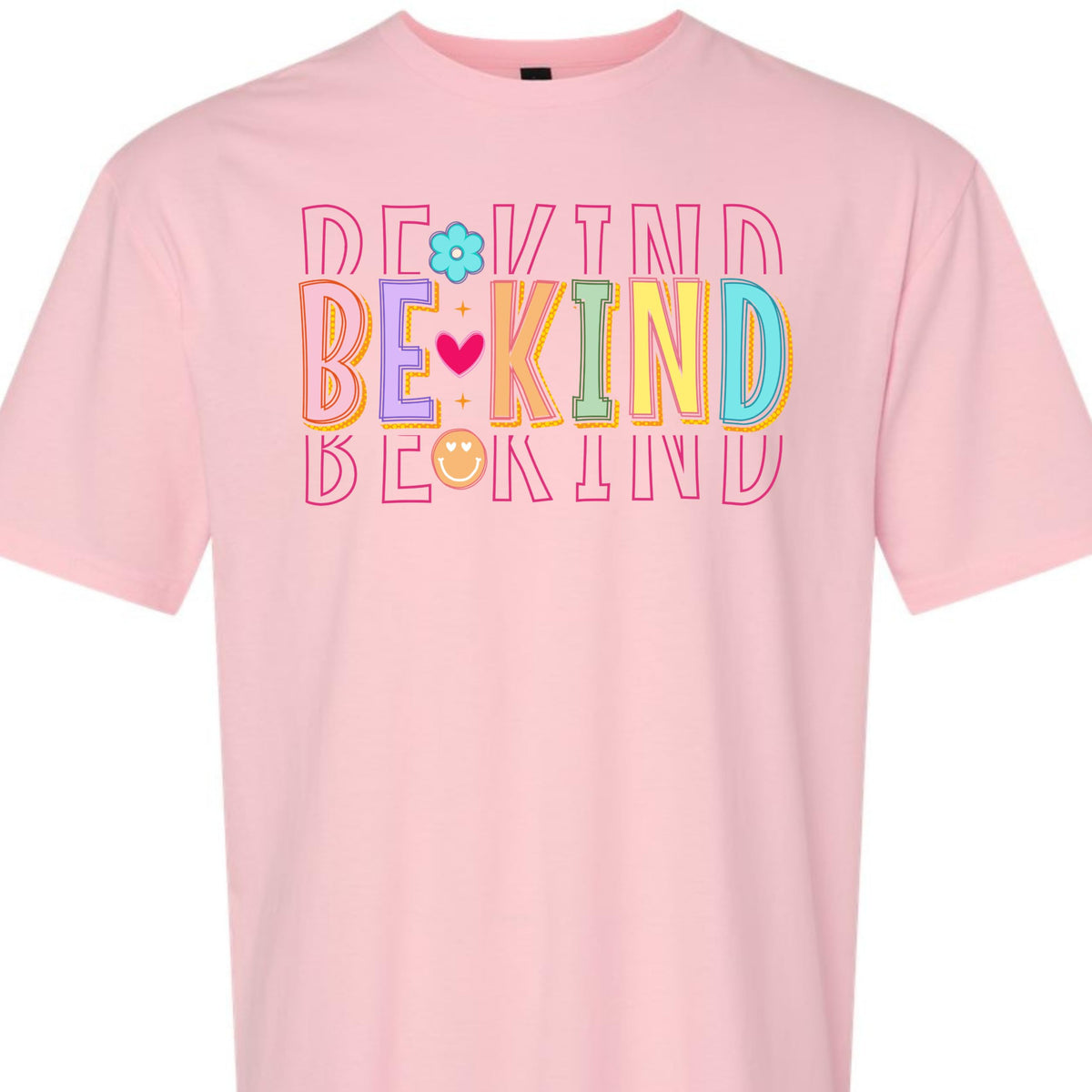 Be Kind Shirt for Women Men, Retro Kindness Graphic Tee, Inspirational Positive Quote, Positiveness