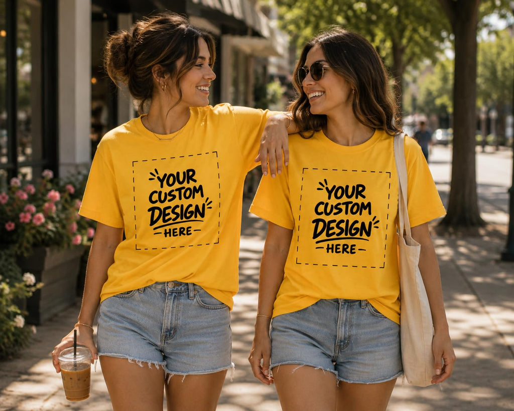 World and Space Custom Logo Shirt Personalized Graphic Tee