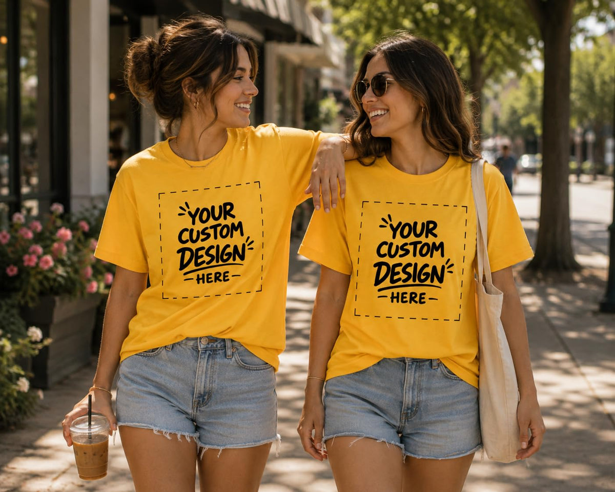 World and Space Custom Logo Shirt Personalized Graphic Tee