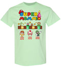 Super Dad Super Mom Matching T-Shirt Custom Family T-Shirt Super Mummy Daddy Son Boys/Girls Mommio Gift Tee Tops
