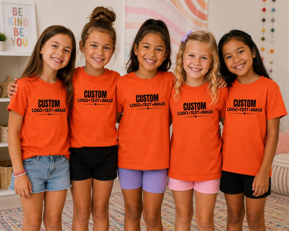 World and Space Custom Youth T-Shirt Personalized Kids Shirt