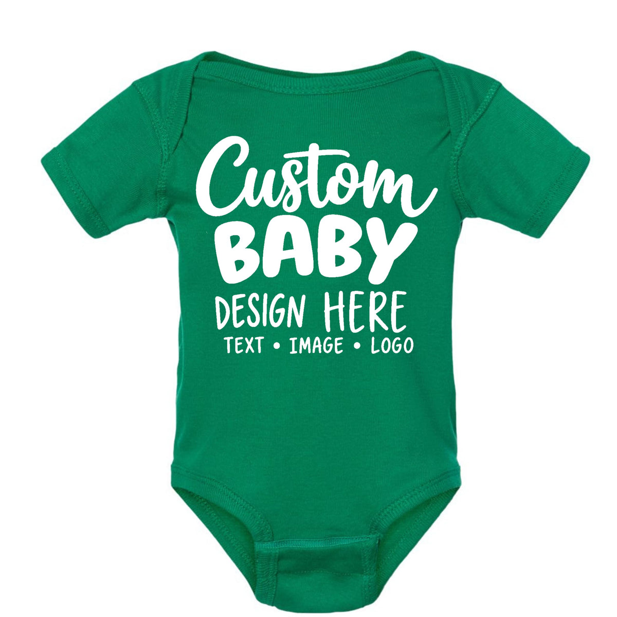 World and Space Custom Personalized Baby Bodysuit for Boys & Girls