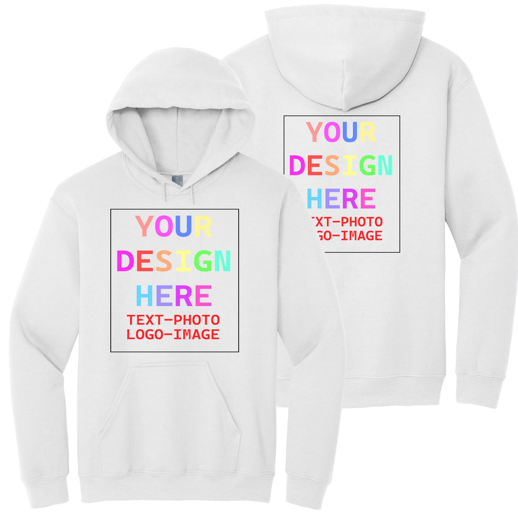 Custom Hoodie for Men and Women, Design Your Own, Personalized Sweatshirt Hoodie, Add Your Text Photo Print