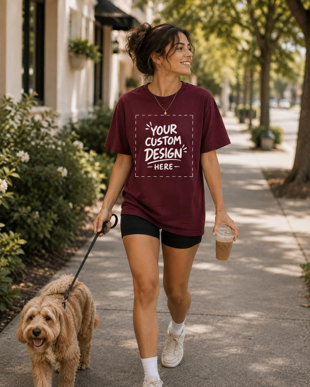 World and Space Custom Logo Shirt Personalized Graphic Tee