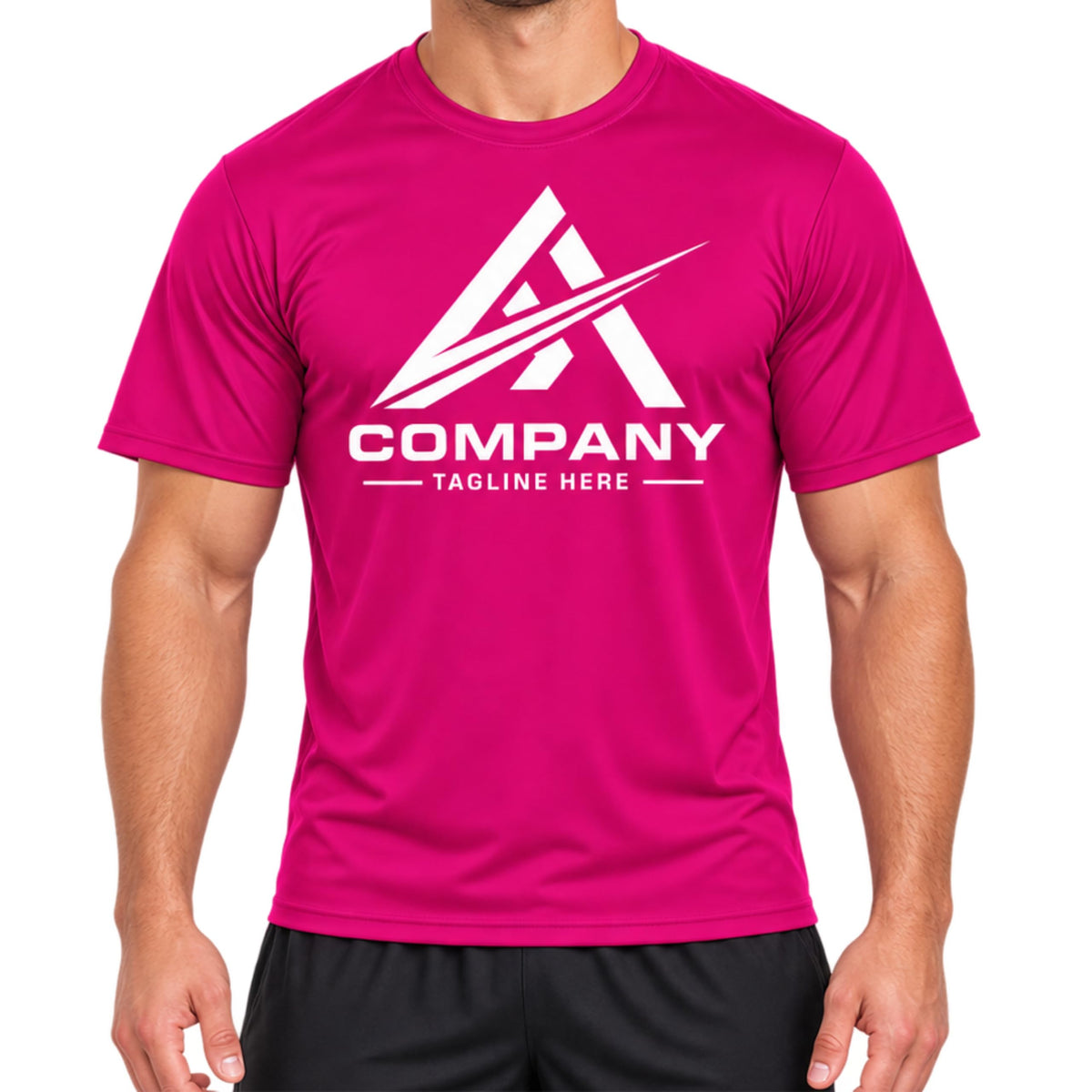 World and Space Custom Logo Personalized Quick-Dry T-Shirt