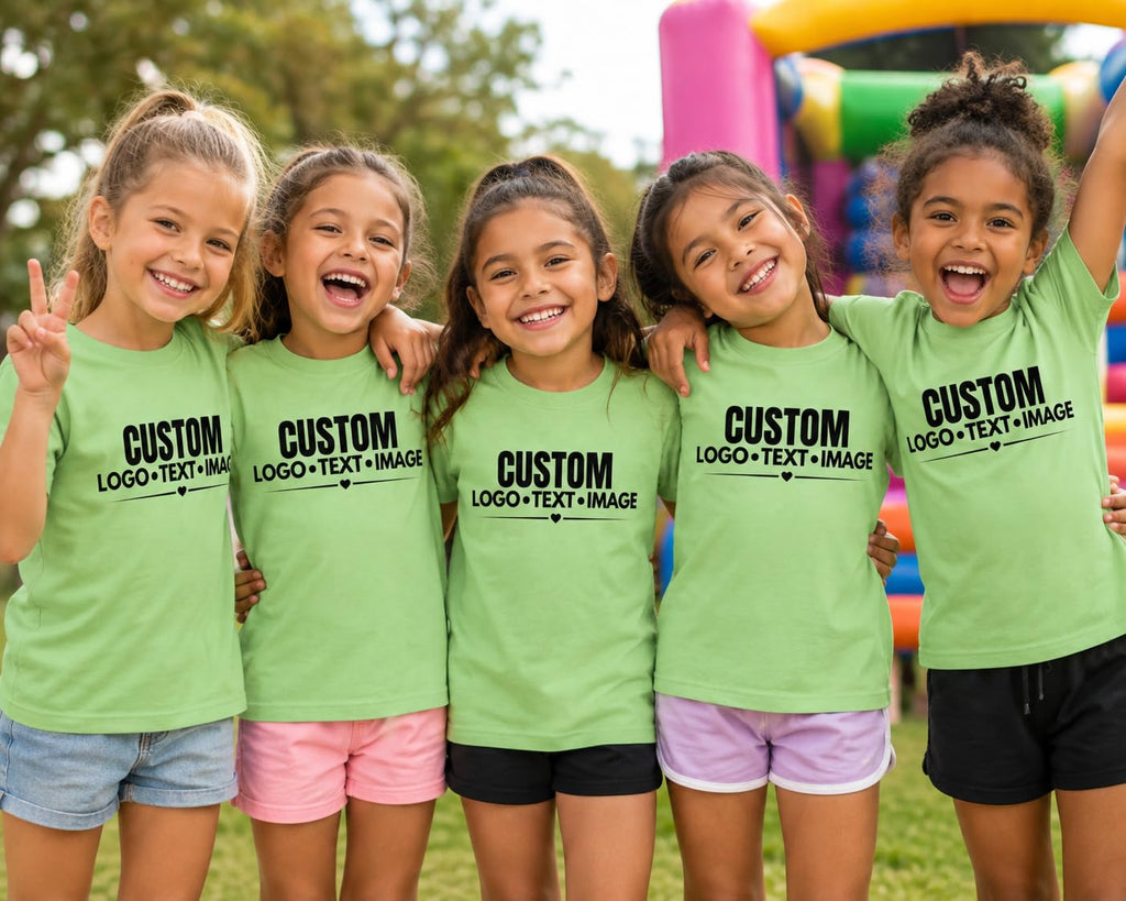 World and Space Custom Youth T-Shirt Personalized Kids Shirt