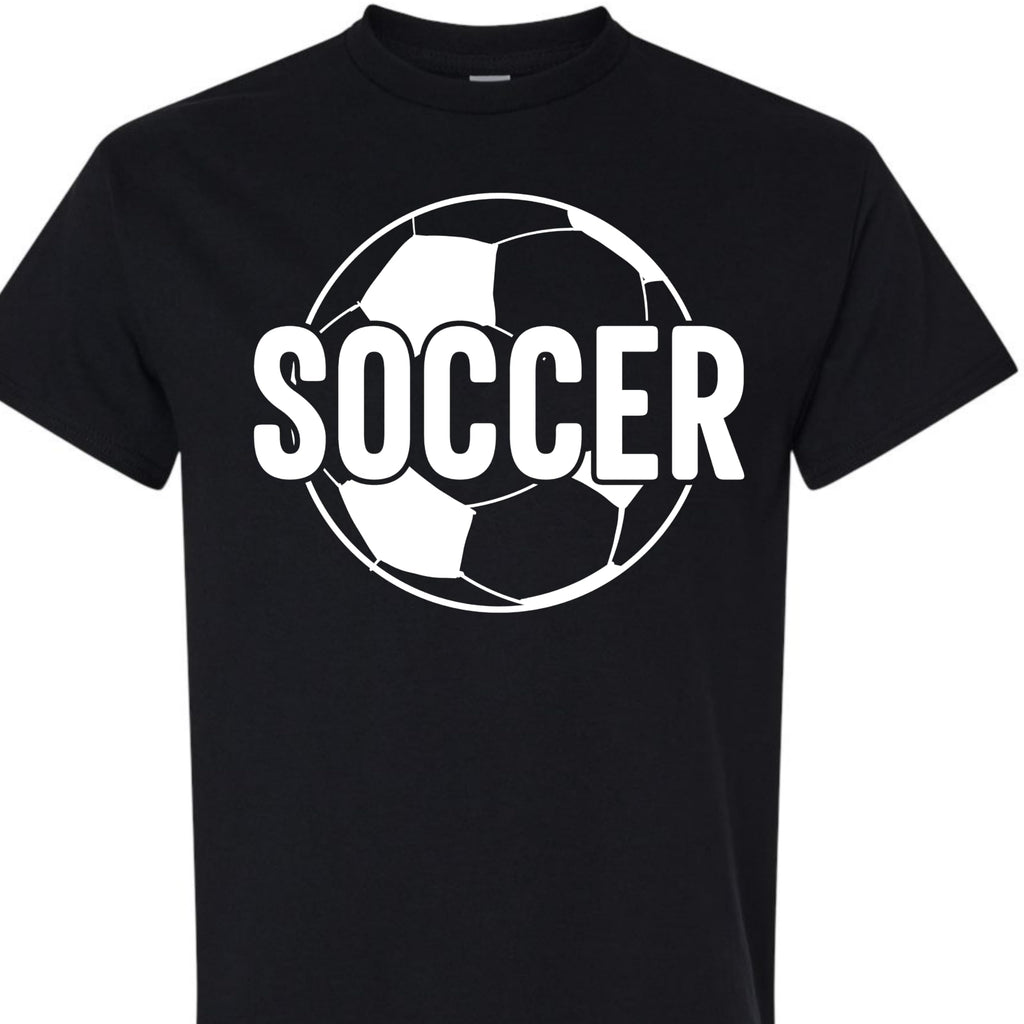 Funny Soccer Player Shirt, Cool Soccer Ball Graphic Tee for Adults