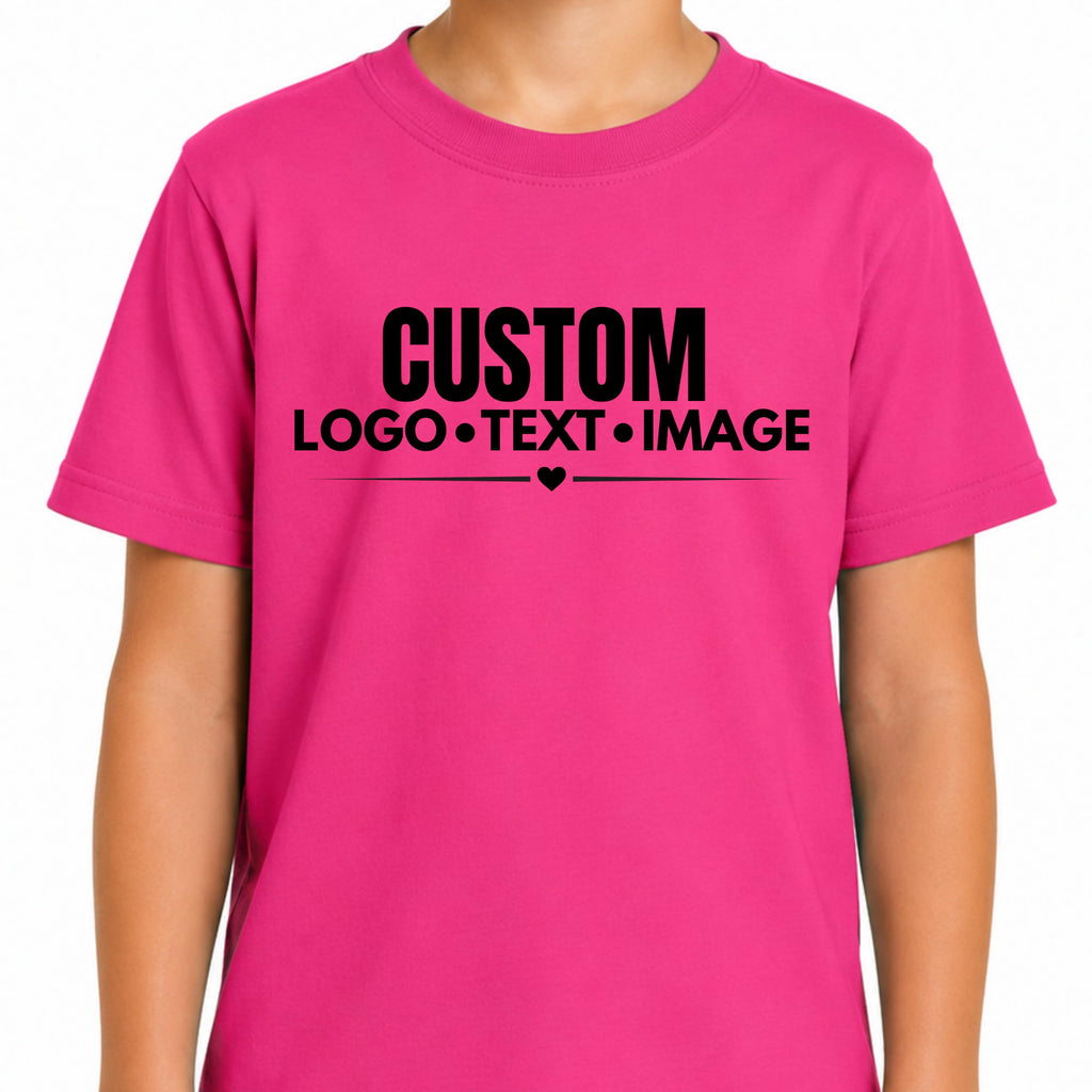 World and Space Custom Youth T-Shirt Personalized Kids Shirt