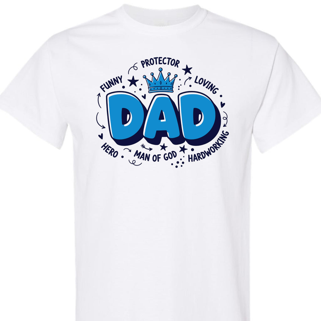 Dad Shirt Funny Graphic Tee for Men, T-Shirt