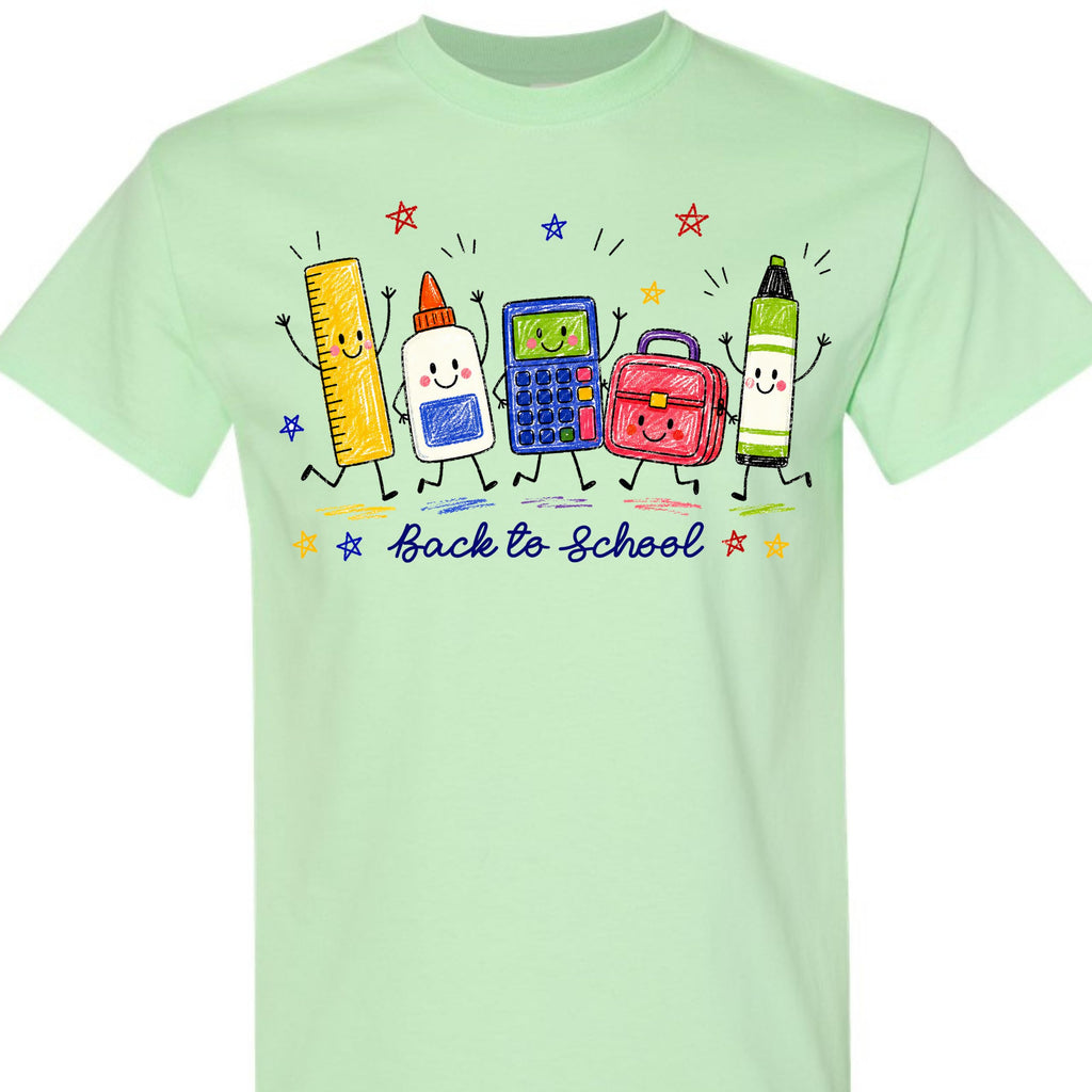 Back to School Graphic Tee for Teachers and Students