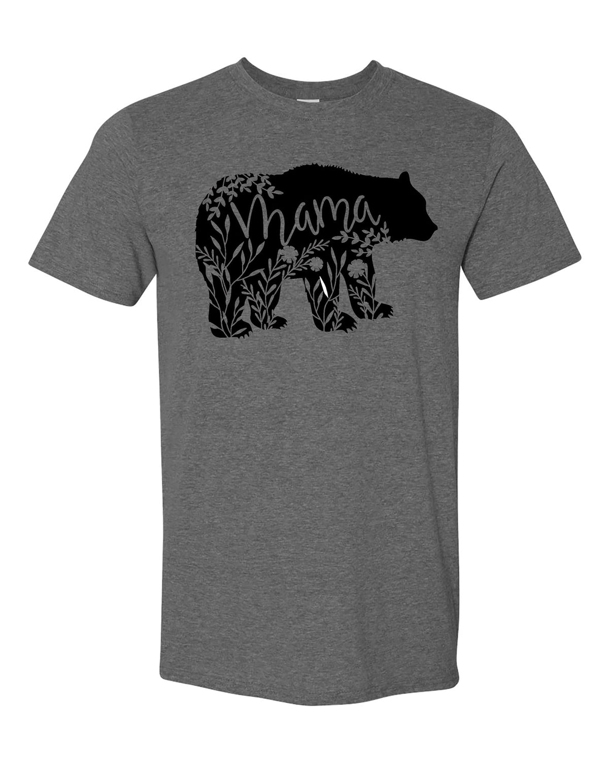 Cute Bear Pattern with 'Mama' Print Unisex T-Shirt Options, Mama Bear T-Shirt, Mama Gift
