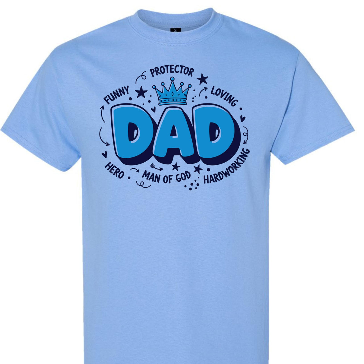 Dad Shirt Funny Graphic Tee for Men, T-Shirt