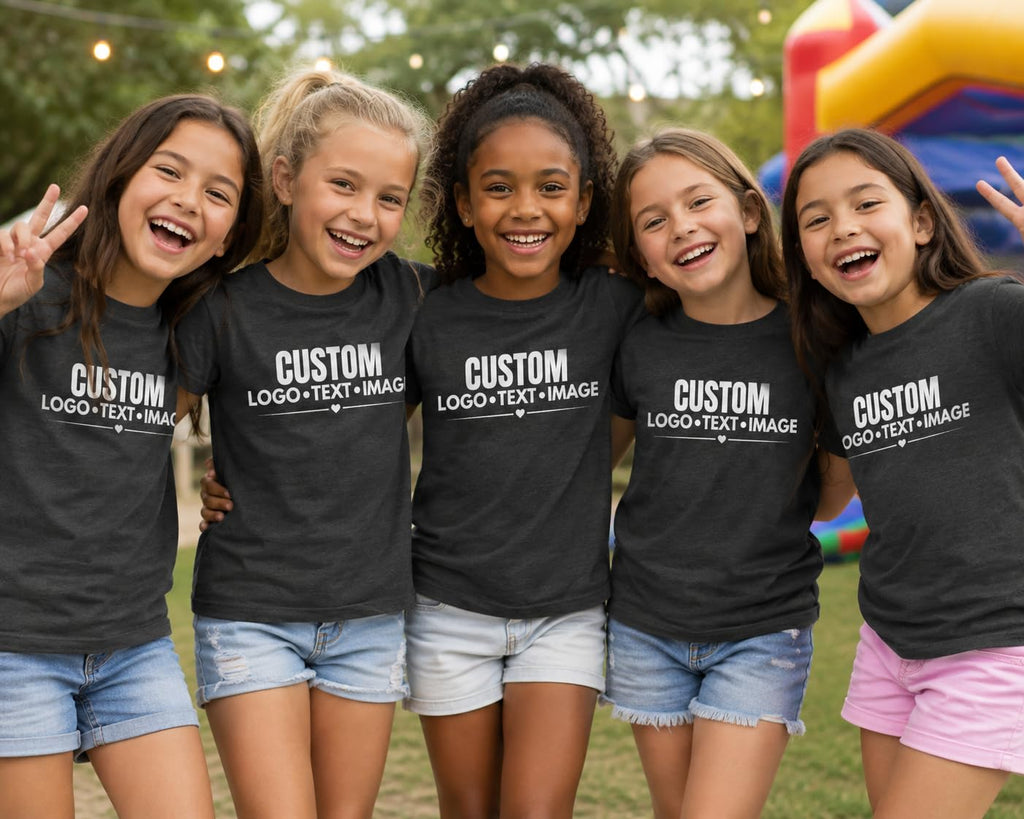 World and Space Custom Youth T-Shirt Personalized Kids Shirt