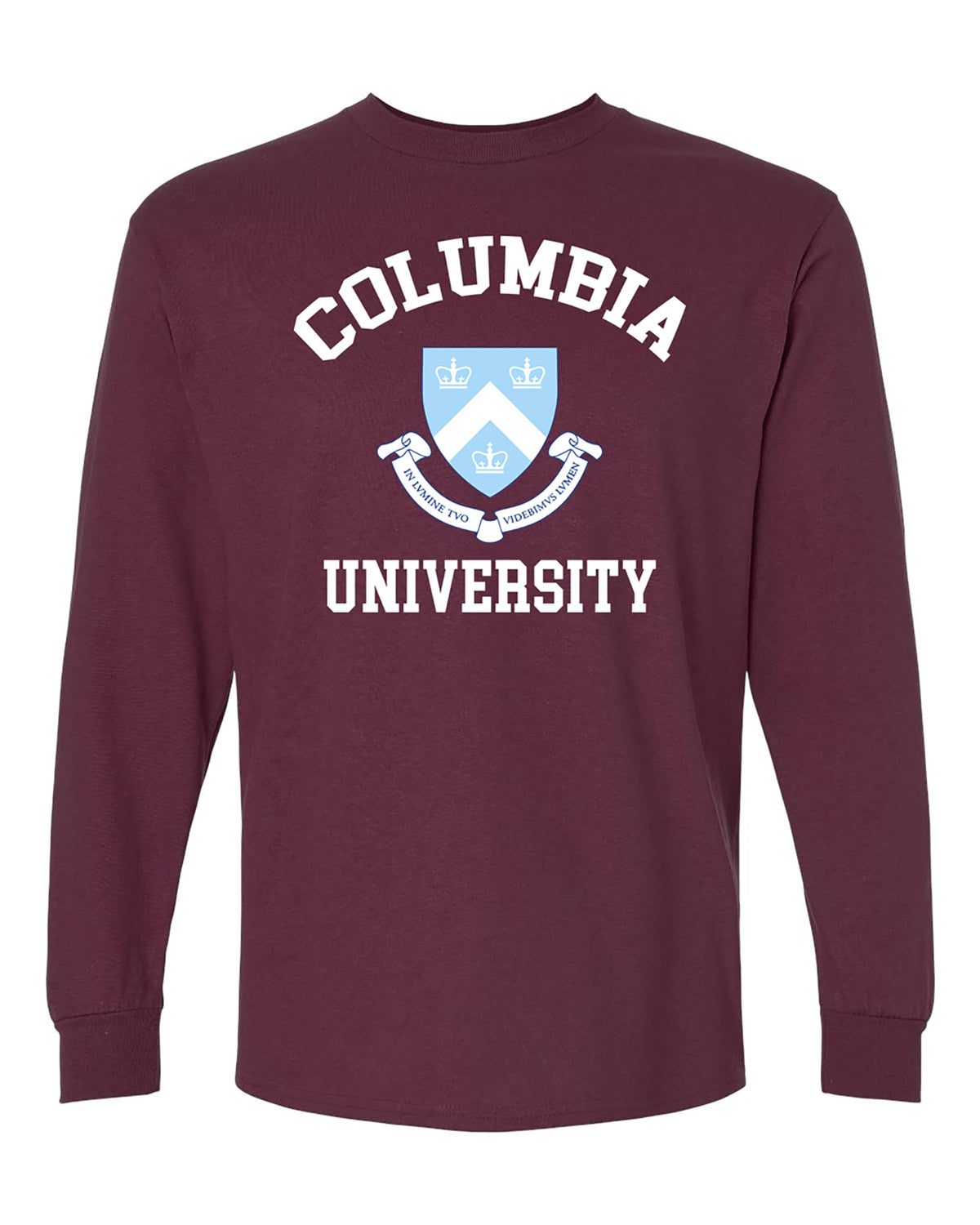 World and Space University College Heritage Logo Cotton T-Shirt, Long Sleeve, Unisex