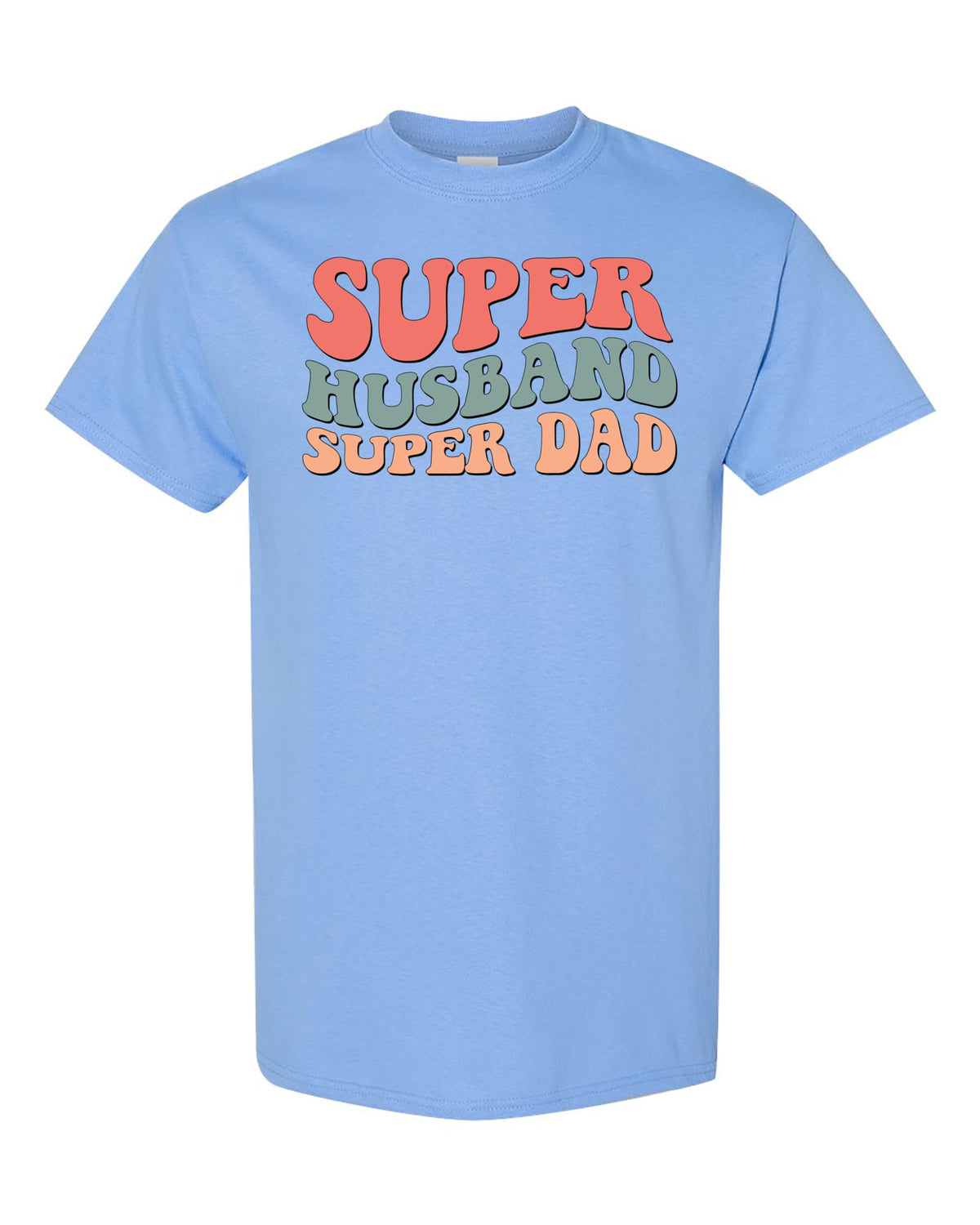 Super Dad Super Husband T-Shirt, Men's Funny