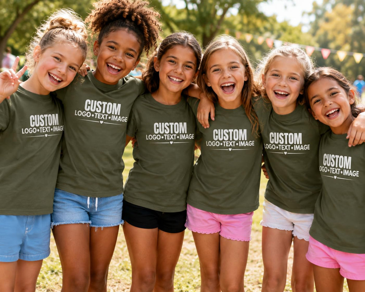 World and Space Custom Youth T-Shirt Personalized Kids Shirt