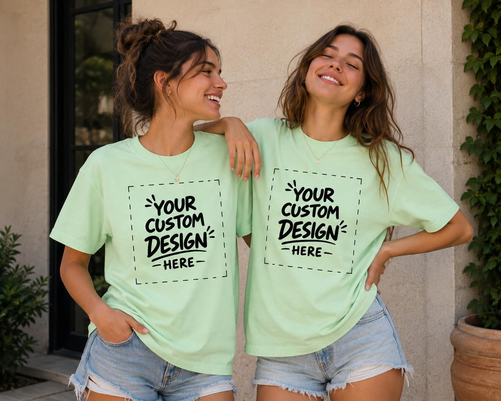 World and Space Custom Logo Shirt Personalized Graphic Tee
