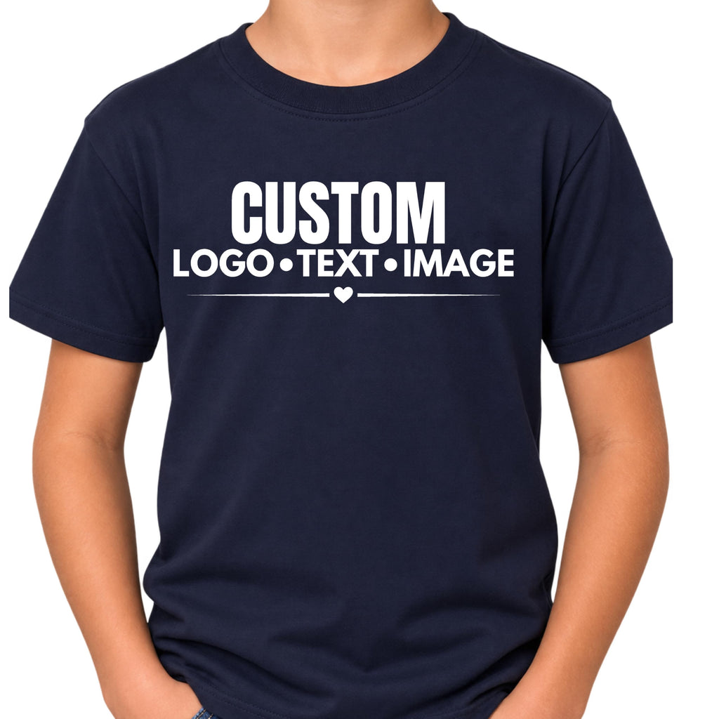 World and Space Custom Youth T-Shirt Personalized Kids Shirt