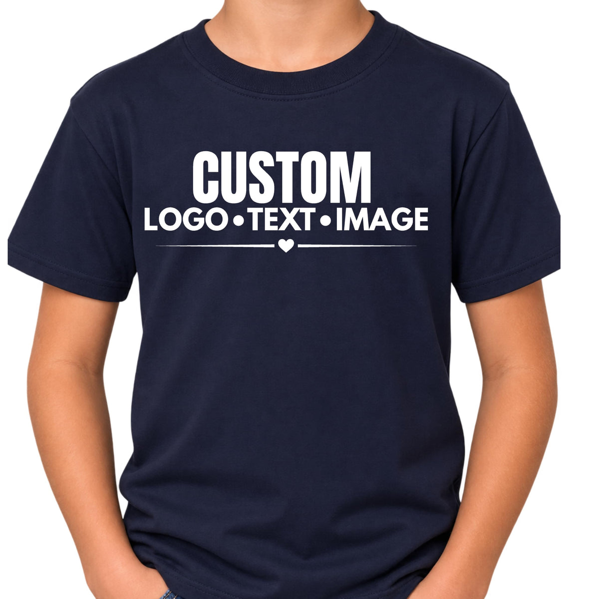 World and Space Custom Youth T-Shirt Personalized Kids Shirt