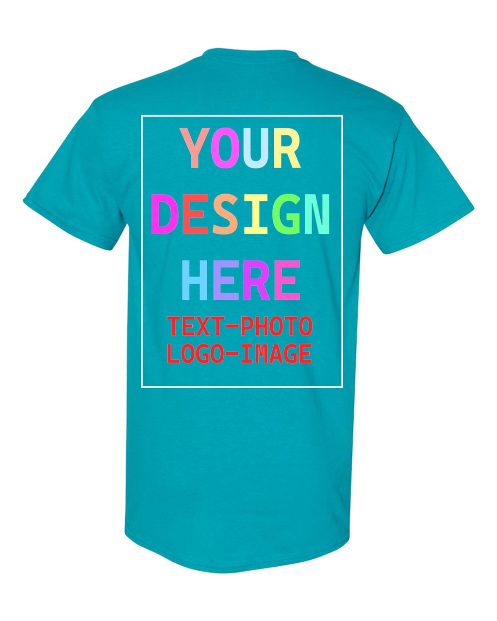 Custom T-Shirt for Men and Women, Design Your Own, Personalized Tee, Add Your Text Photo