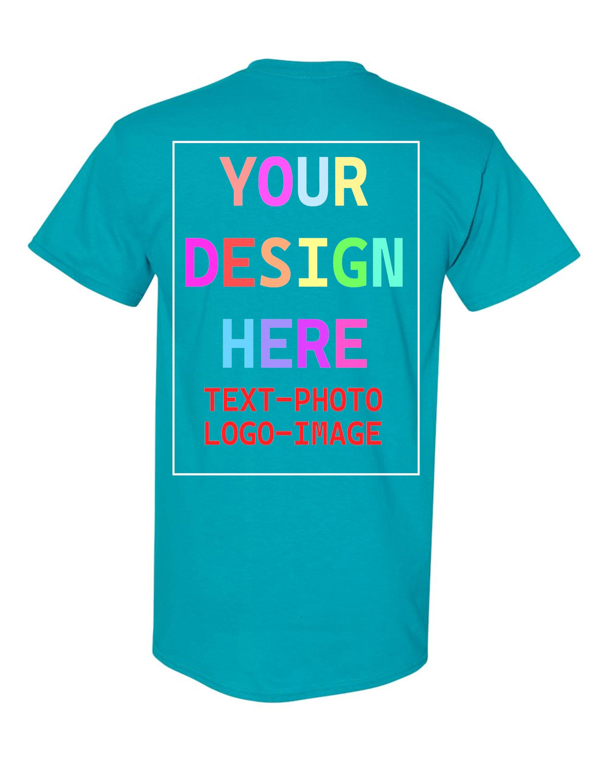 Custom T-Shirt for Men and Women, Design Your Own, Personalized Tee, Add Your Text Photo